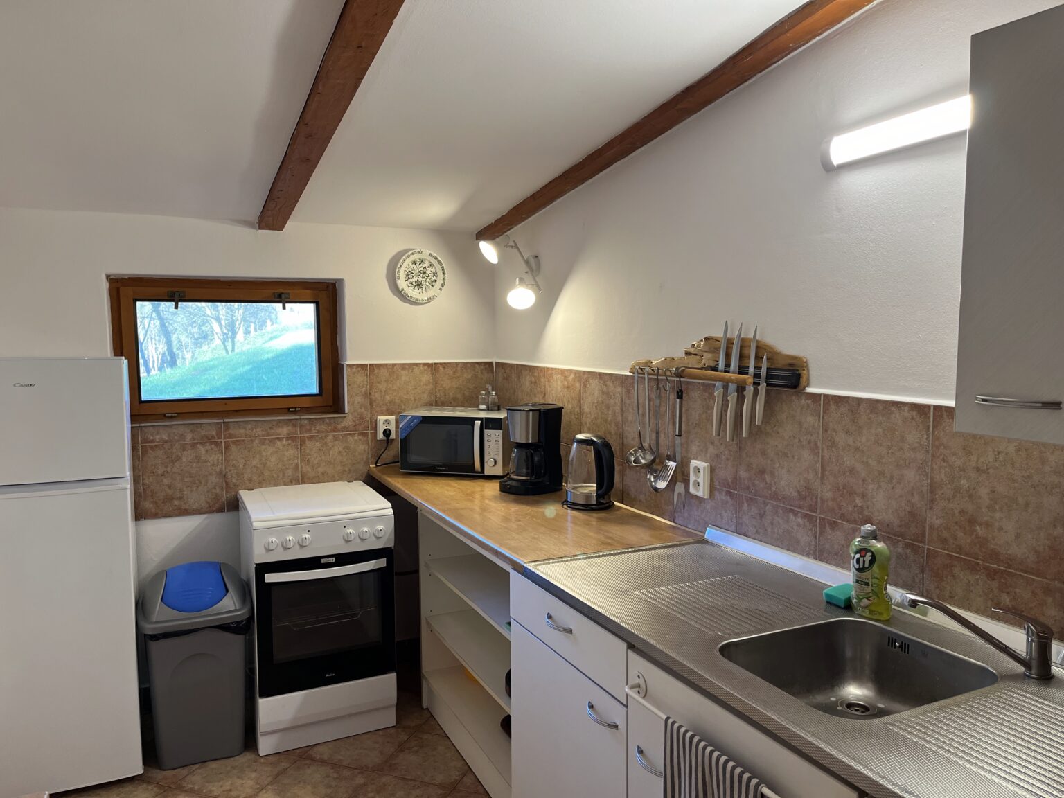 Roubenka Muštelka-Rokytnice nad Jizerou-kuchyně